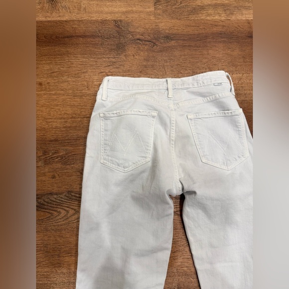 Mother Superior The Tripper Chew: Devil May Care Button Fly Jeans Baby Blue 28 - Picture 6 of 8